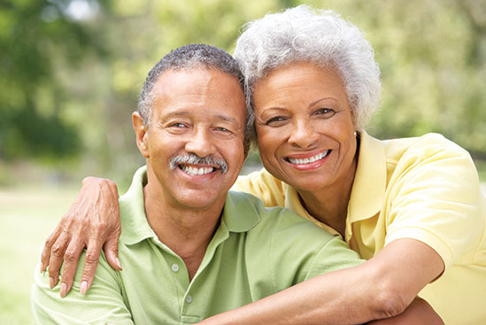 Smiling couple. Link to Gifts That Protect Your Assets